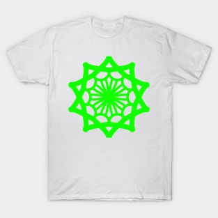 Green Star Mandala T-Shirt